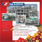 Complete processing lines for Food Industry.